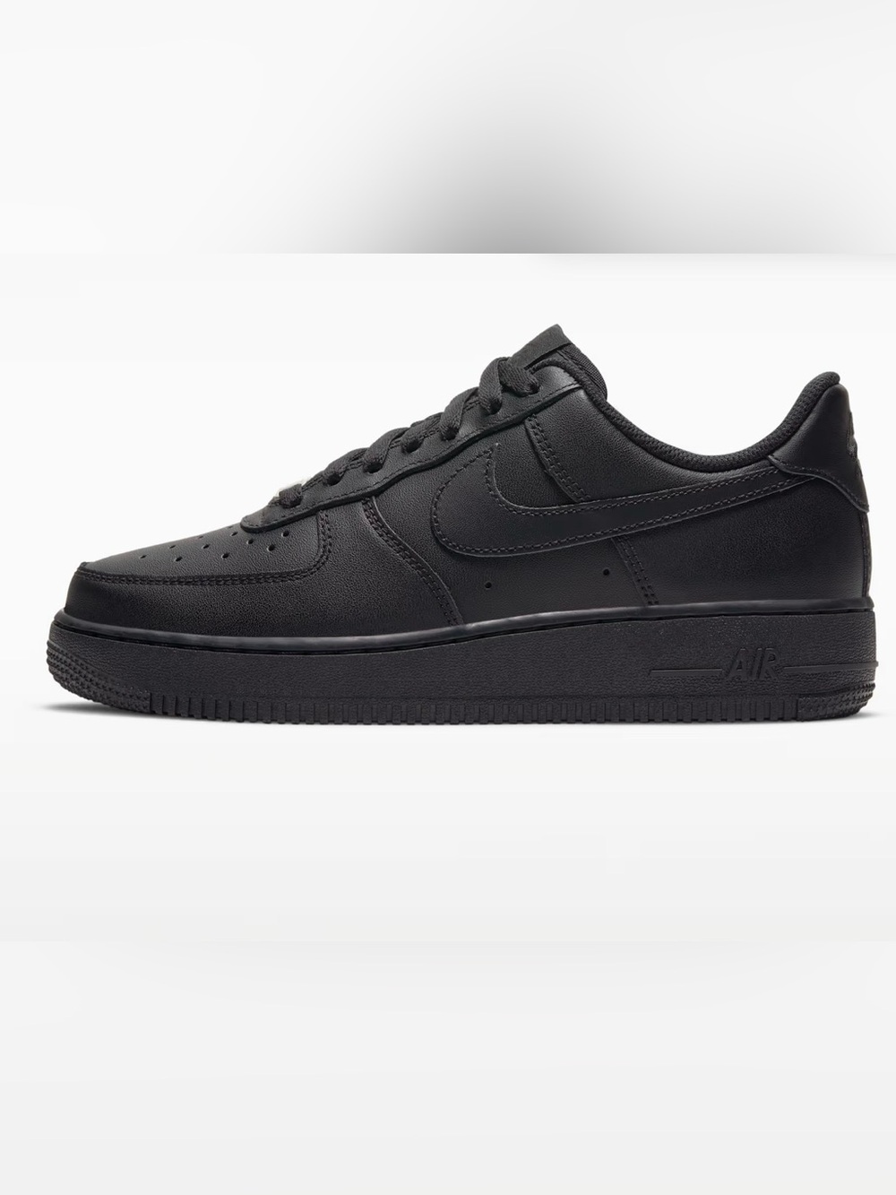 Nike Air Force 1 Black Women’s Size 6.5/Men’s Size 5 Back to School AF1